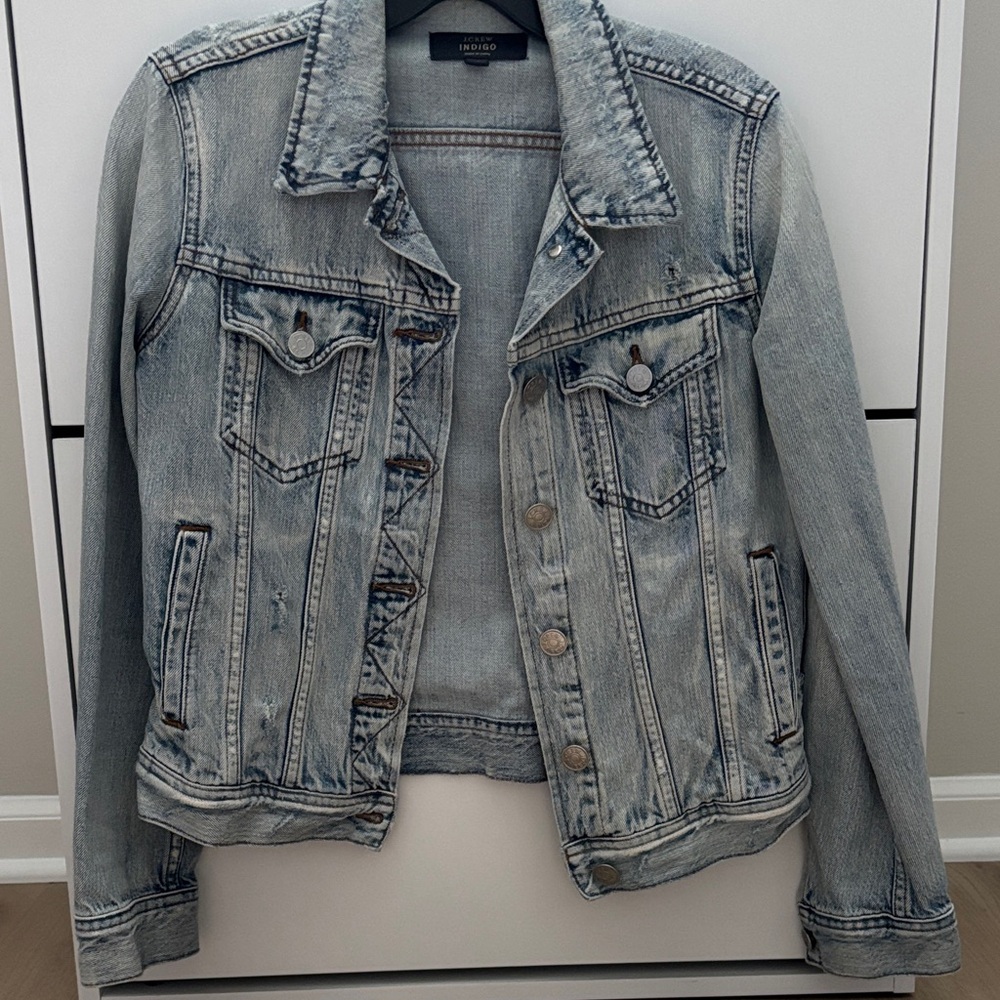J. Crew Indigo Light Blue Denim Jacket